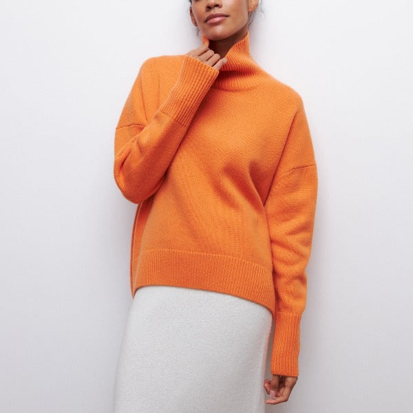 Women's Turtleneck Jumper - Cosy and Comfortable