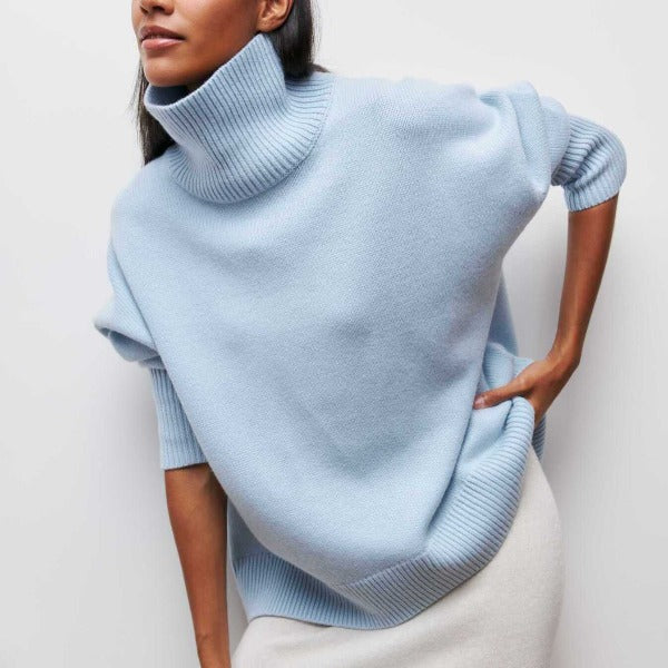 Women's Turtleneck Jumper - Cosy and Comfortable