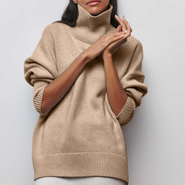 Women's Turtleneck Jumper - Cosy and Comfortable