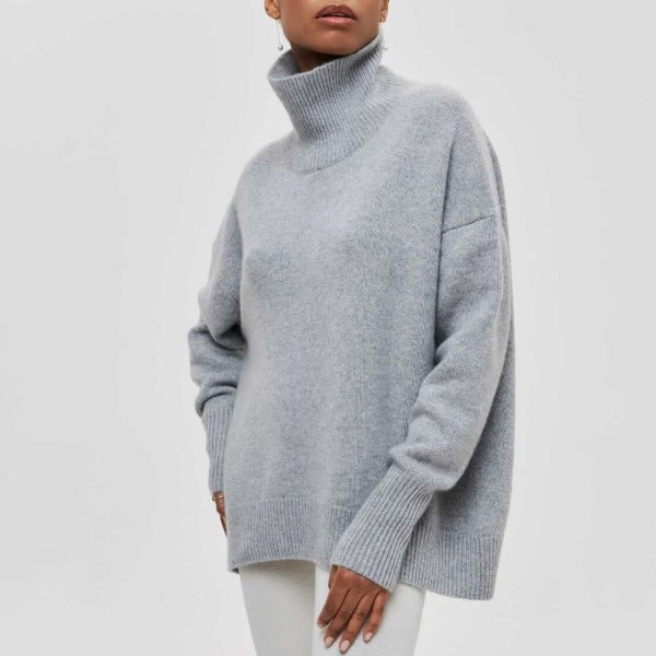 Women's Turtleneck Jumper - Cosy and Comfortable