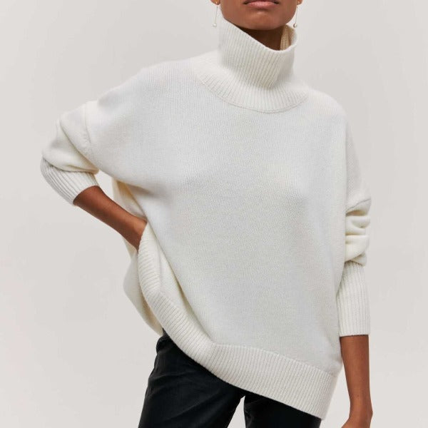 Women's Turtleneck Jumper - Cosy and Comfortable