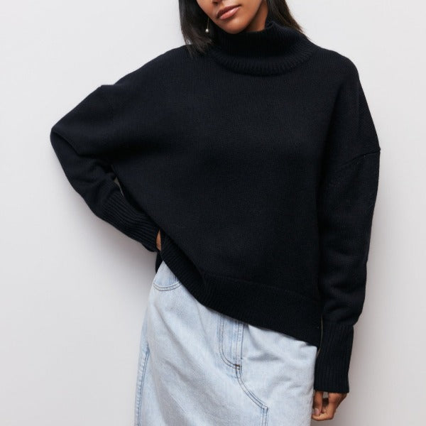 Women's Turtleneck Jumper - Cosy and Comfortable